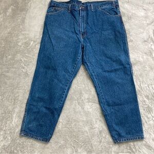 Dickies 100% Cotton Blue Denim Jeans Big Size Original Fit 44x30 Heavyweight